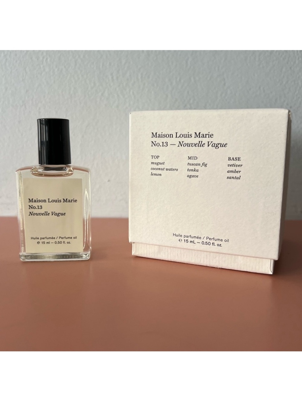 Maison Louis Marie No.13 Nouvelle Vague Perfume Oil NIB Full Size 15ml